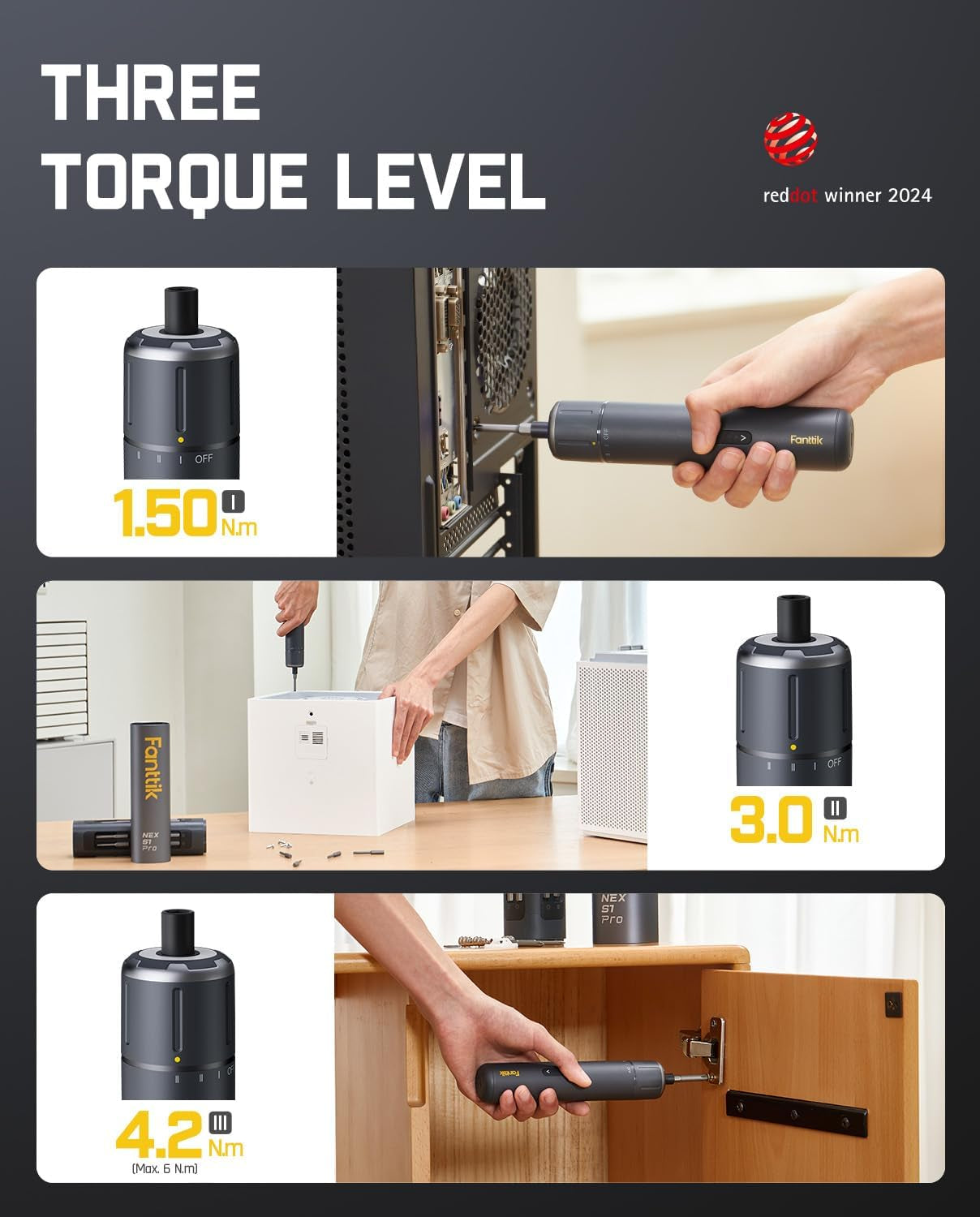 E2 Ultra 3.7V Mini Electric Screwdriver and S1 Pro 3.7V Electric Screwdriver