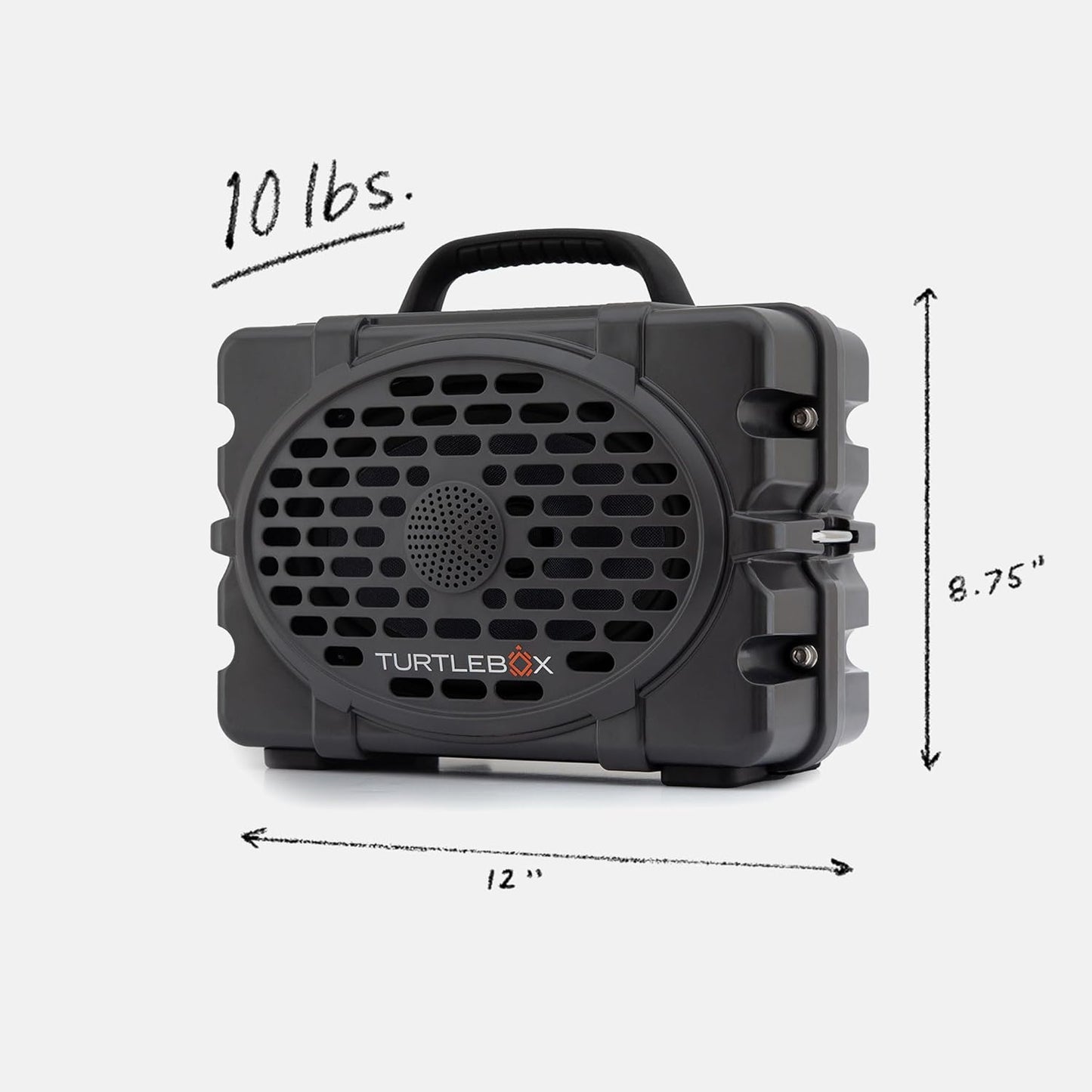 Original Gen 3: Portable Outdoor Bluetooth Speaker – Ultra-Loud (120Db), Waterproof (IP67), Rugged, Impact-Resistant, 3-Day Battery | Party Mode: Unlimited Pairing for Stereo Sound, Gray