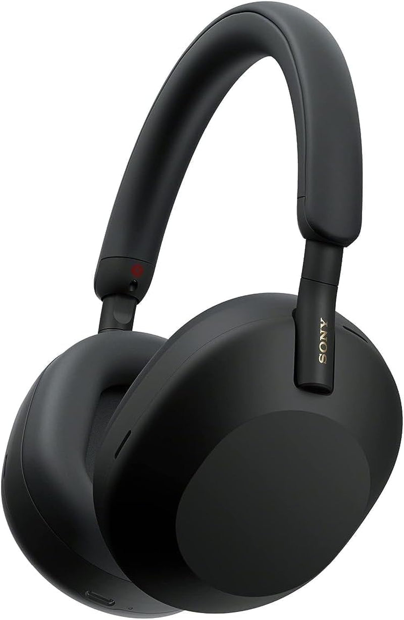 WH-1000XM5 Premium Noise Canceling Headphones, Auto NC Optimizer, 30-Hour Battery, Alexa Voice Control, Black