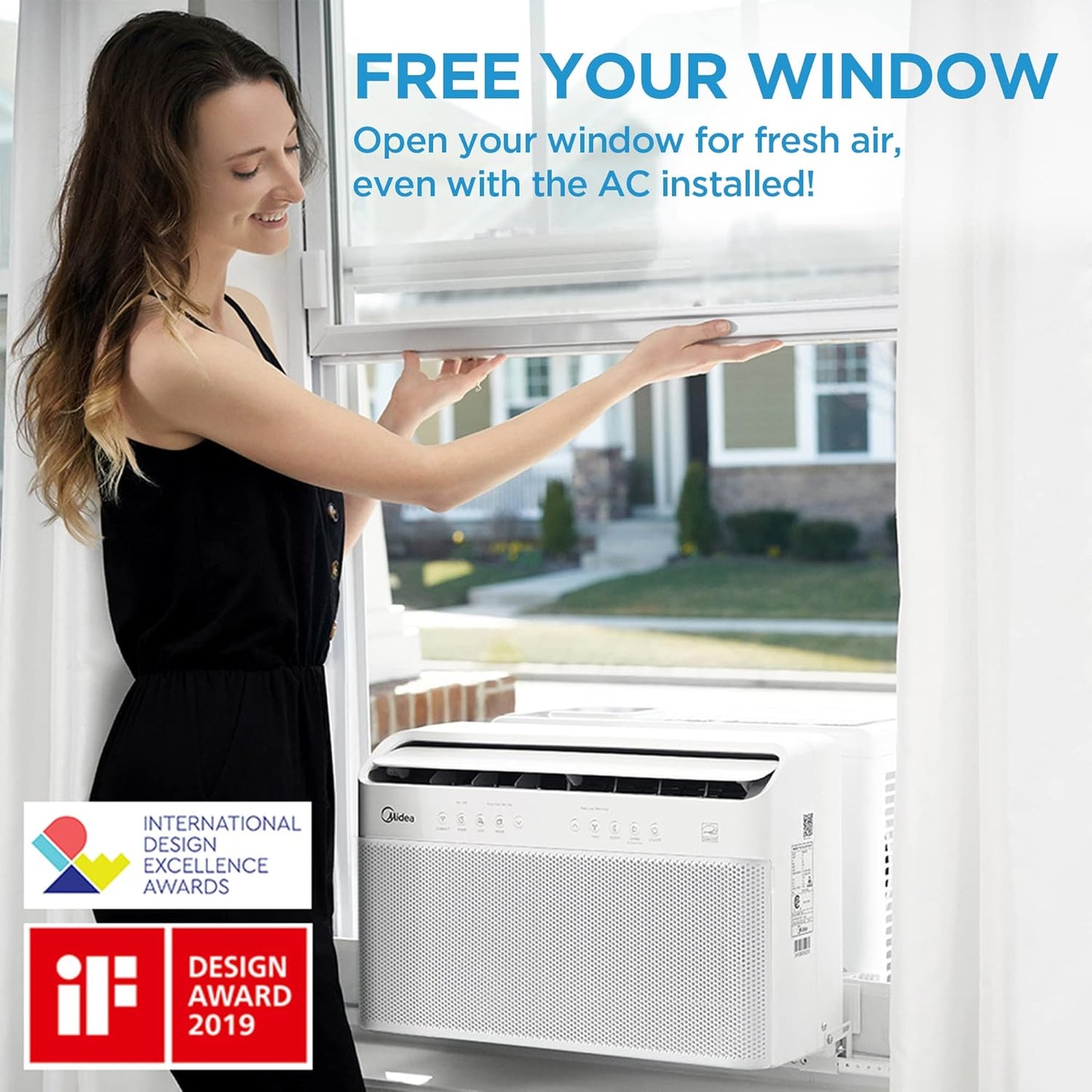 MAW08V1QWT U-Shaped AC Window Air Conditioner