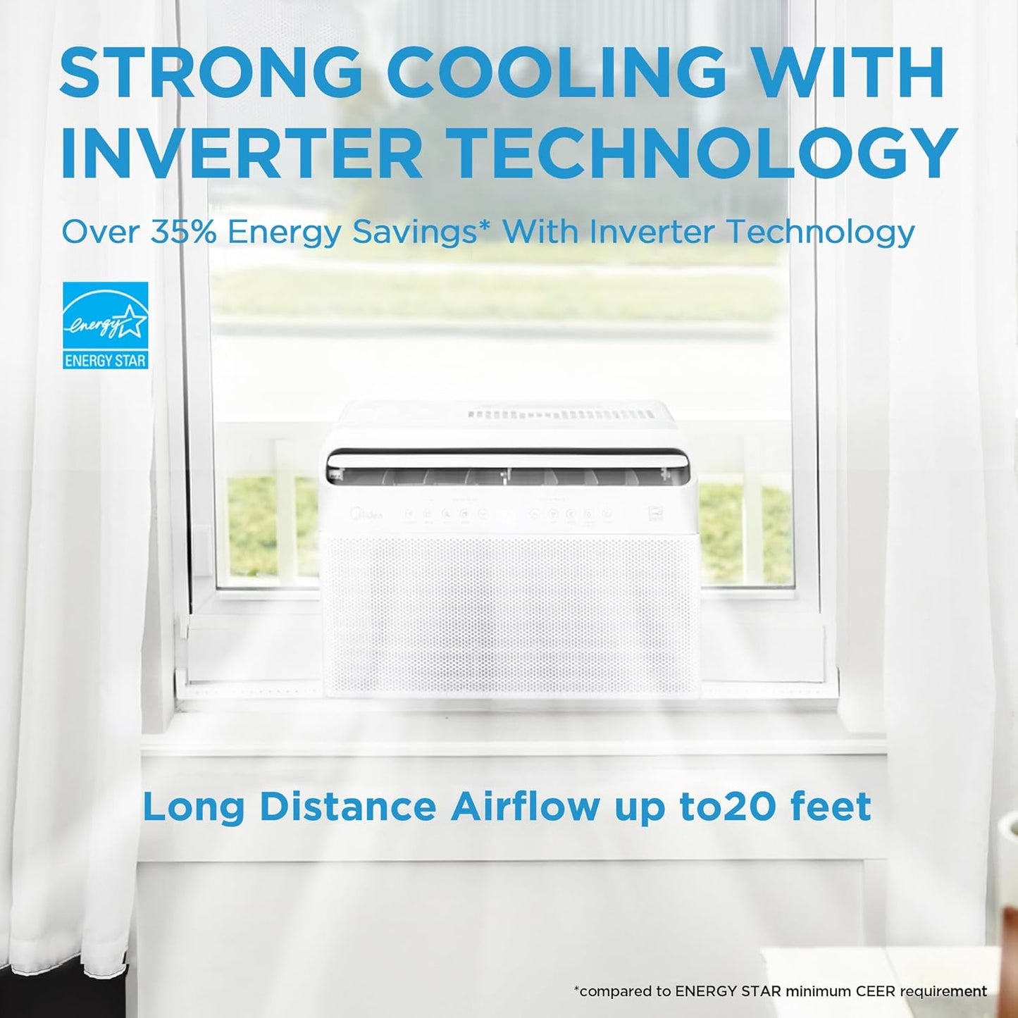 MAW08V1QWT U-Shaped AC Window Air Conditioner
