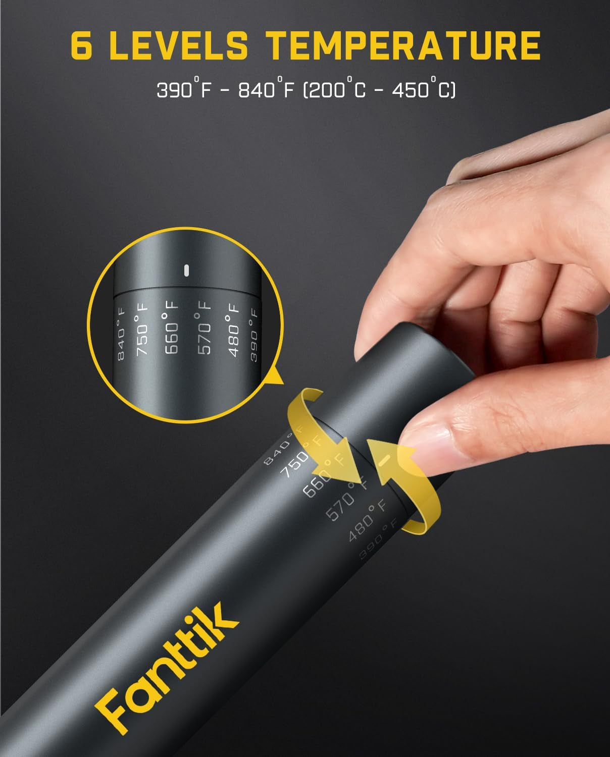 T1 Max Soldering Iron Kit, Cordless Soldering Iron, 7 Seconds Fast Heating(390°F-840℉), Auto Sleep, 4 Precision Soldering Tips(C210), 360° Swivel Stand, Soldering Iron for Precision Repair