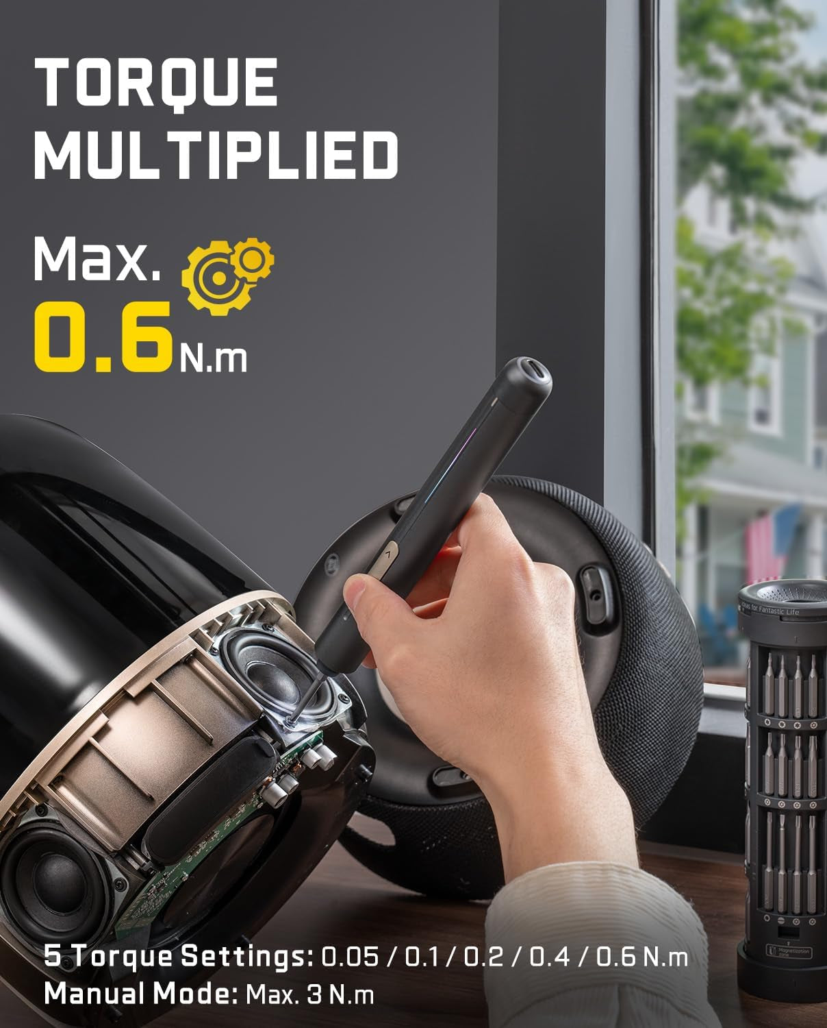 E2 Ultra 3.7V Mini Electric Screwdriver and S1 Pro 3.7V Electric Screwdriver