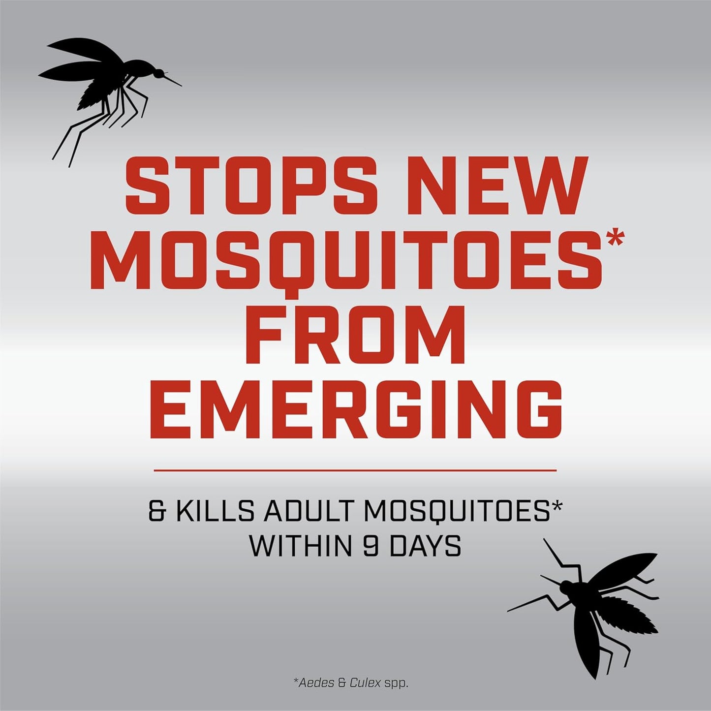 Home Defense Mosquito Kill and Prevent, Controls Mosquitoes and Larvae, Silent, Easy-To-Use, Protects up to 4,300 Sq. Ft., 1 Mosquito Station and 2 Refill Bands