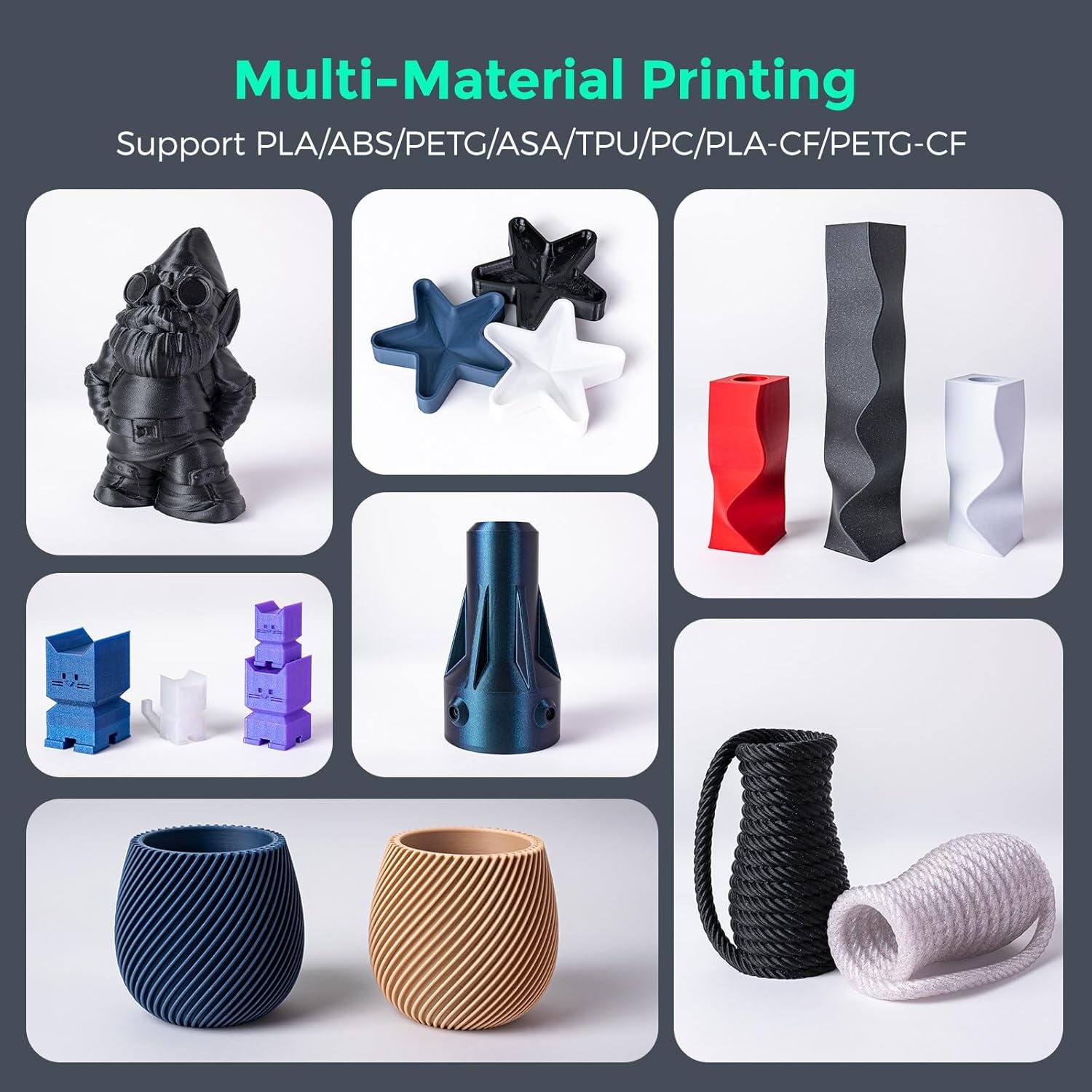 Adventurer 5M Pro 3D Printer with 1 Click Auto Printing System, 600Mm/S High-Speed, Quick Detachable 280°C Nozzle, Core XY All-Metal Structure, Multi-Functional 220X220X220Mm 3D Printer