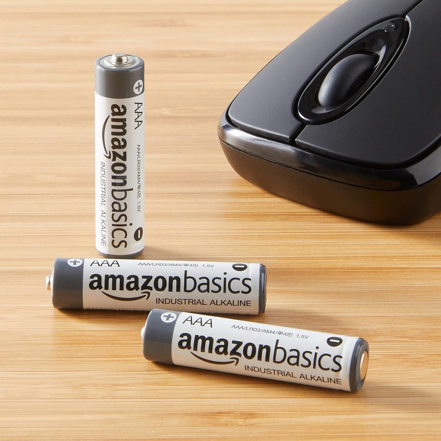 AAA Industrial Alkaline Batteries, 900 Count (3 Packs of 300)