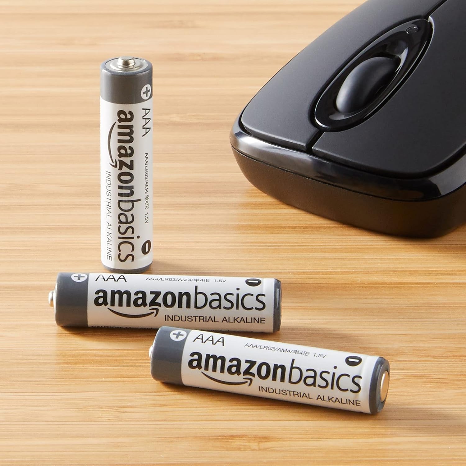 AAA Industrial Alkaline Batteries, 900 Count (3 Packs of 300)