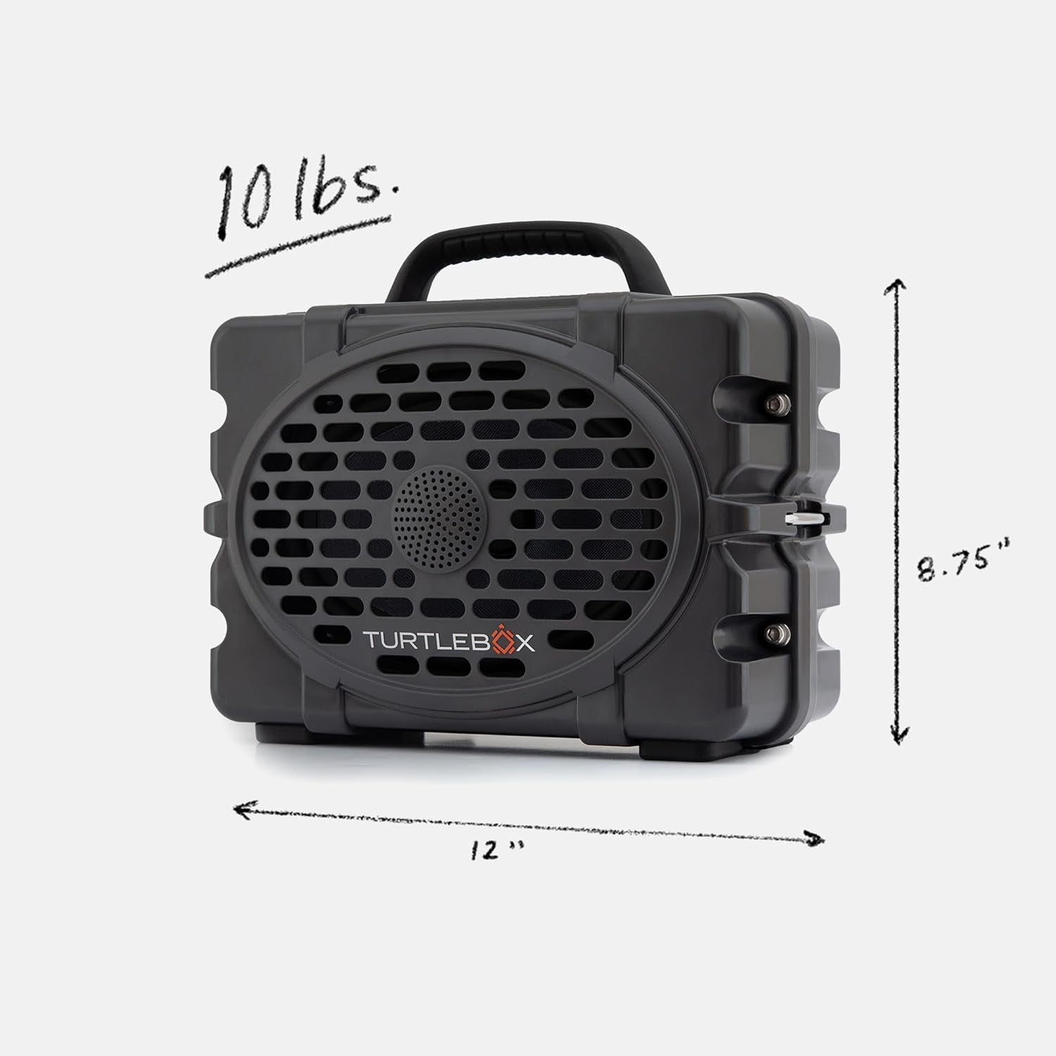 Original Gen 3: Portable Outdoor Bluetooth Speaker – Ultra-Loud (120Db), Waterproof (IP67), Rugged, Impact-Resistant, 3-Day Battery | Party Mode: Unlimited Pairing for Stereo Sound, Gray