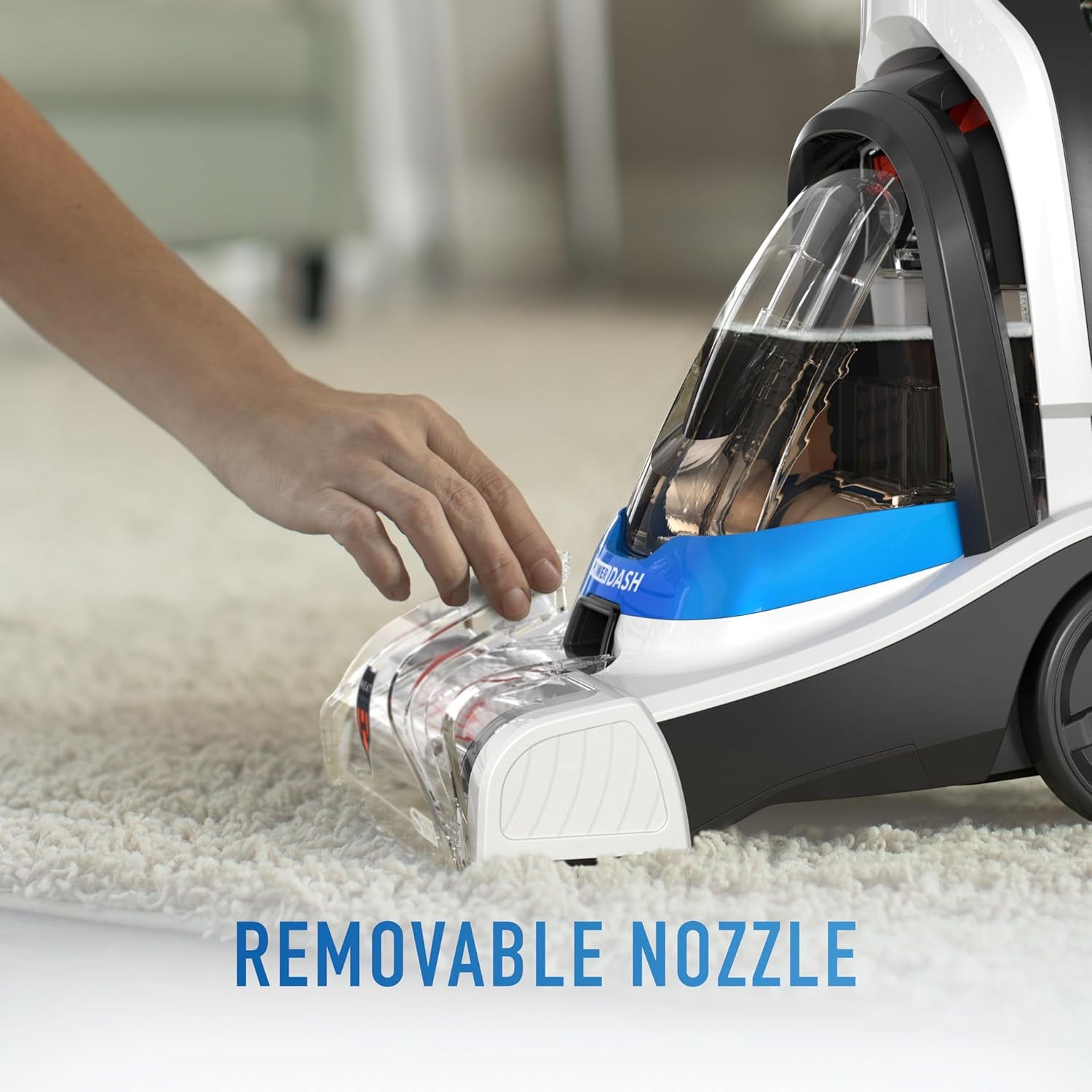 Powerdash Pet Compact Carpet Cleaner Machine, Lightweight Shampooer Machine, Pair with a  Carpet Cleaner Solution for a Bright, Refreshed Home