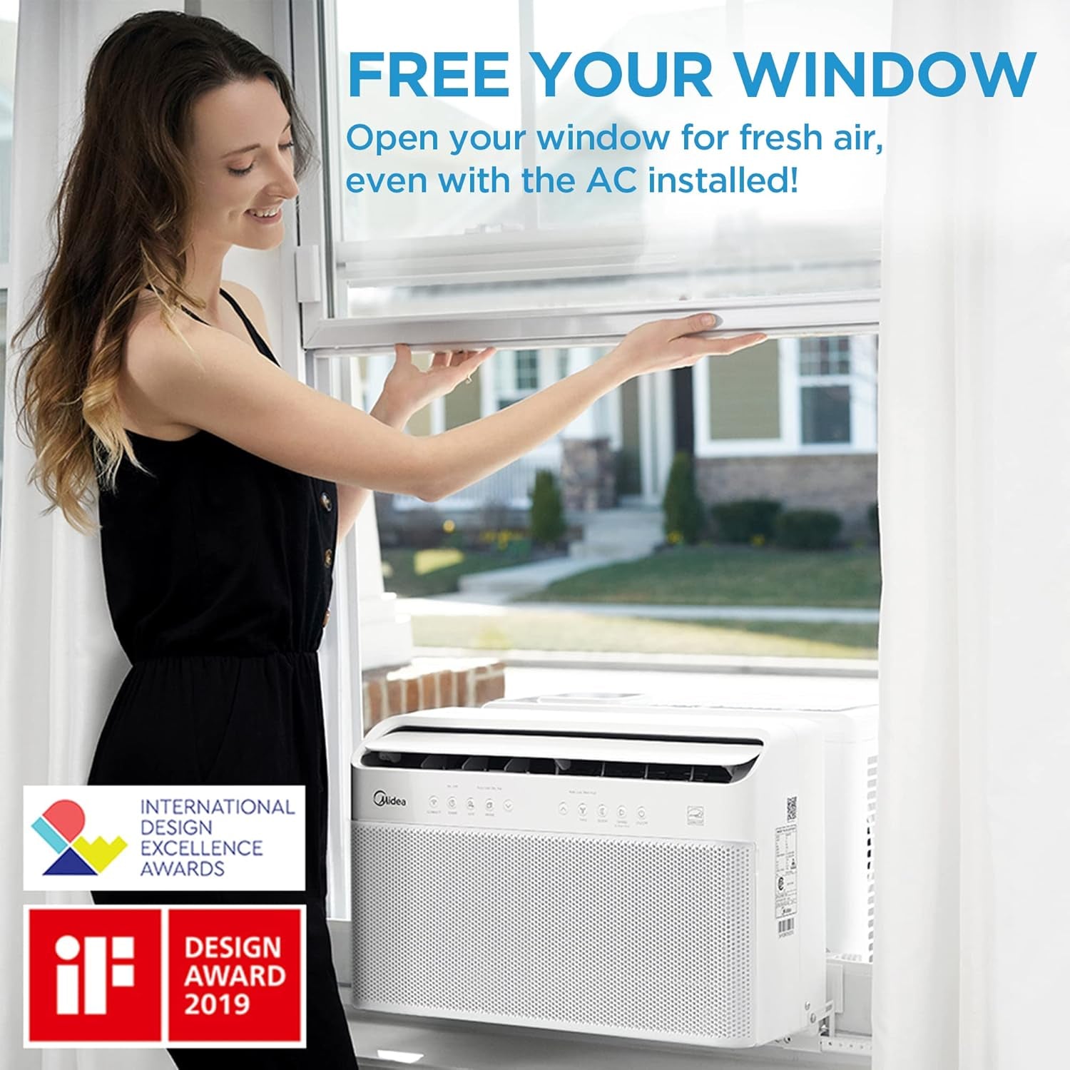 MAW08V1QWT U-Shaped AC Window Air Conditioner
