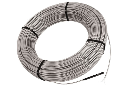 Ditra-Heat-E-Hk Electric Floor Heating Cable Kit with Temperature Sensors - Ideal for Interior Tile Floors - Minimal EMF, Twisted Pair Cables, 240V, 282.1 Feet - DHEHK24085