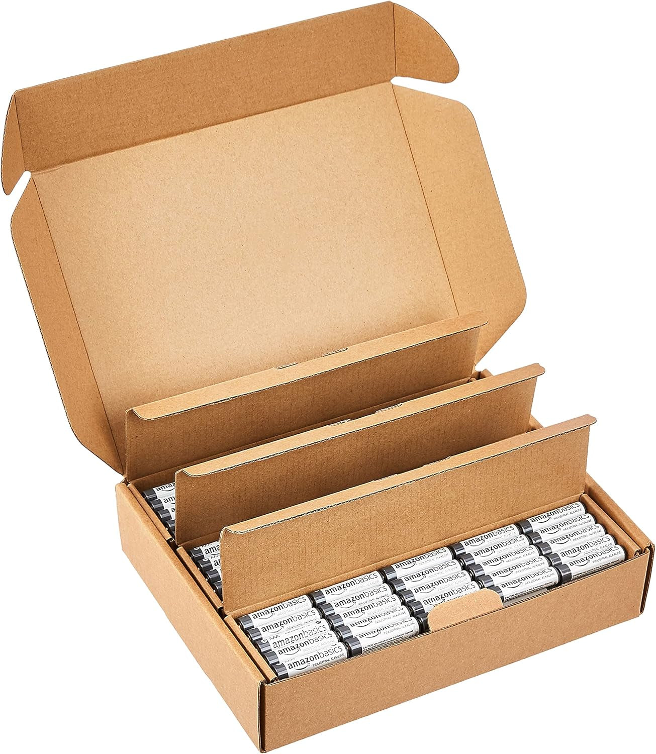 AAA Industrial Alkaline Batteries, 900 Count (3 Packs of 300)